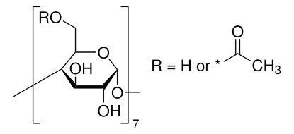图片 乙酰基-β-环糊精，Acetyl-β-cyclodextrin