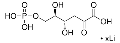 图片 3-脱氧-2-酮-6-磷酸葡萄糖酸锂盐，3-Deoxy-2-keto-6-phosphogluconic acid lithium salt [KDPG]；≥95% (TLC)
