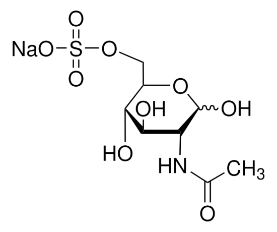 图片 N-乙酰氨基葡萄糖-6-硫酸钠盐；N-Acetyl-D-glucosamine 6-sulfate sodium salt [GlcNAc-6S]；≥98.0% (TLC)