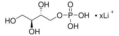 图片 D-赤藓糖醇-4-磷酸锂盐，D-Erythritol 4-phosphate lithium salt；≥95.0% (TLC)