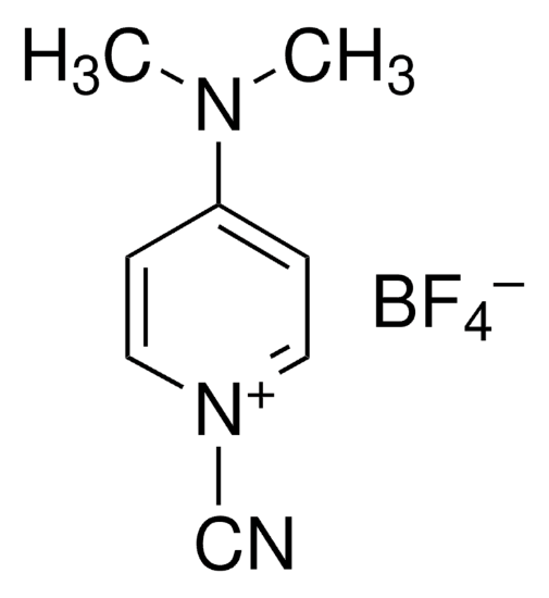 图片 1-氰基-4-二甲氨基吡啶四氟硼酸酯，1-Cyano-4-dimethylaminopyridinium tetrafluoroborate [CDAP]；organic cyanylating reagent