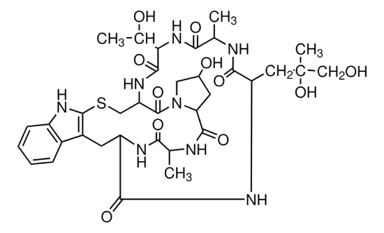 图片 鬼笔环肽来源于鬼笔鹅膏，Phalloidin from Amanita phalloides；≥90%