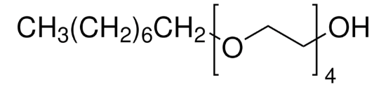 图片 四乙二醇单辛醚，Tetraethylene glycol monooctyl ether [C8E4]；liquid, ≥98% (GC)