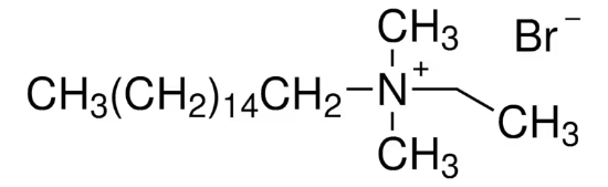 图片 十六烷基二甲基乙基溴化铵，Ethylhexadecyldimethylammonium bromide；≥98% (non-aqueous titration)