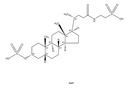 图片 牛磺石胆酸3-硫酸盐二钠盐，Taurolithocholic acid 3-sulfate disodium salt；≥90.0% (TLC)