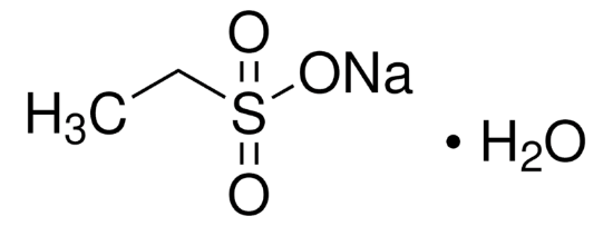 图片 乙基磺酸钠盐一水合物，Ethanesulfonic acid sodium salt monohydrate；≥98.0% (T)