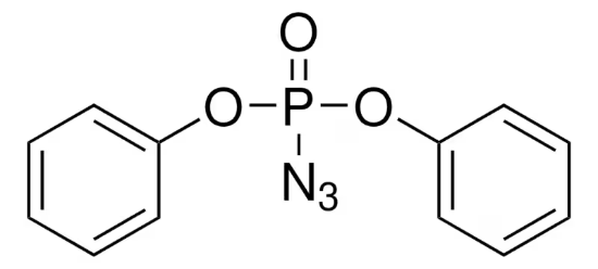 图片 叠氮磷酸二苯酯，Diphenyl phosphoryl azide [DPPA]；97%
