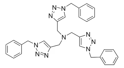图片 三[(1-苄基-1H-1,2,3-三唑-4-基)甲基]胺，Tris[(1-benzyl-1H-1,2,3-triazol-4-yl)methyl]amine [TBTA]；97%