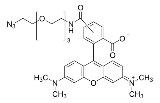 图片 5-羧基四甲基罗丹明-叠氮化物染料，Azide-fluor 545；solid