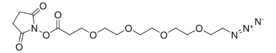 图片 叠氮-PEG4-NHS酯，Azido-dPEG®4-NHS ester；>90%
