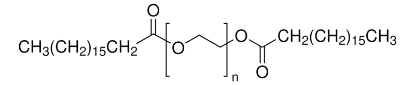 图片 聚乙二醇二硬脂酸酯，Poly(ethylene glycol) distearate；average Mn ~930