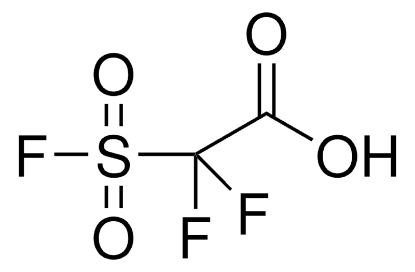 图片 2,2-二氟-2-(氟磺酰基)乙酸，2,2-Difluoro-2-(fluorosulfonyl)acetic acid；97%