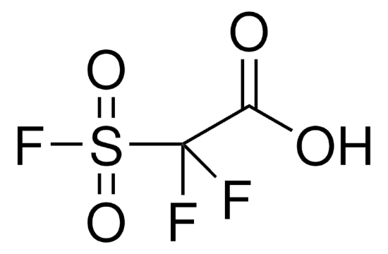 图片 2,2-二氟-2-(氟磺酰基)乙酸，2,2-Difluoro-2-(fluorosulfonyl)acetic acid；97%