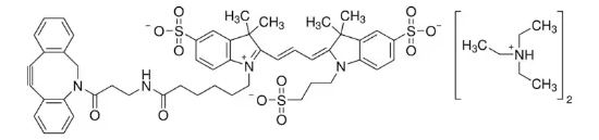 图片 DBCO-Cy3；for Copper-free Click Chemistry