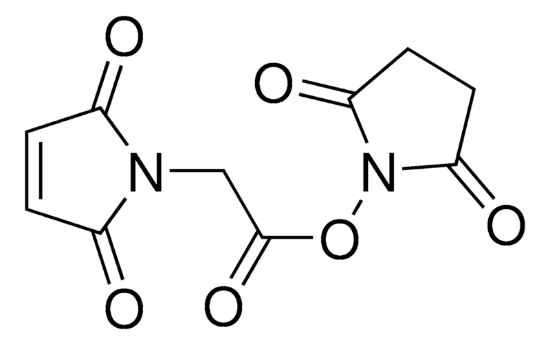 图片 马来酰亚胺乙酸N-羟基琥珀酰亚胺酯，Maleimidoacetic acid N-hydroxysuccinimide ester [AMAS]；≥95%