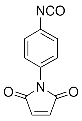 图片 4-(马来酰亚胺基)苯基异氰酸酯，4-(Maleinimido)phenyl isocyanate [PMPI]；purum, ≥97.0% (CHN)