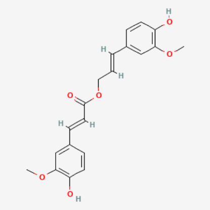 图片 阿魏酸松柏酯，Coniferyl ferulate；≥98.0%