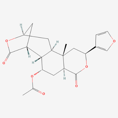 图片 8-表黄药子素E乙酸酯，8-Epidiosbulbin E acetate；≥98%