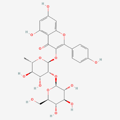 图片 山奈酚葡萄糖基鼠李糖苷，Kaempferol-3-O-glucosyl(1-2)rhamnoside