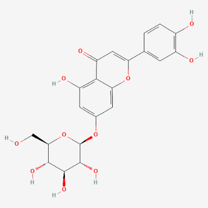 图片 木犀草苷，Luteolin 7-O-glucoside；≥98%