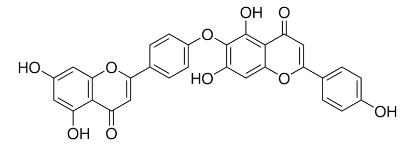 图片 扁柏双黄酮，Hinokiflavone；≥97% (HPLC)