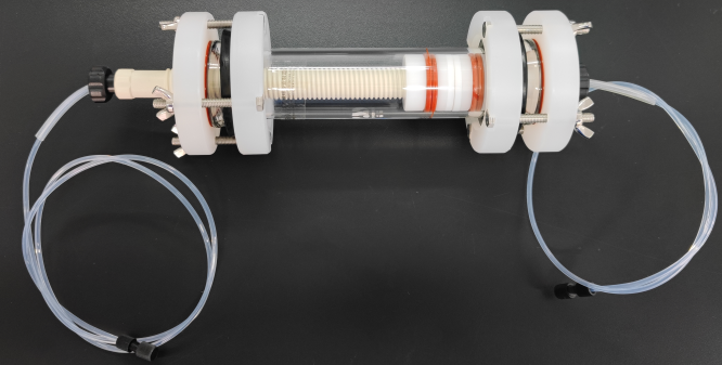 S系列单层中压玻璃层析柱，S-series single-layer medium-pressure glass chromatography ...