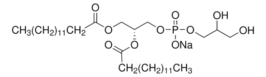 图片 1,2-二肉豆蔻酰-sn-甘油-3-磷酸-rac-(1-甘油)钠盐，1,2-Dimyristoyl-sn-glycero-3-phospho-rac-(1-glycerol) sodium salt [DMPG, DMPG-Na]；≥99%