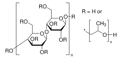 图片 羟丙基纤维素，Hydroxypropyl cellulose [HPC]；average Mw ~1,000,000, powder, 20 mesh particle size (99% through)