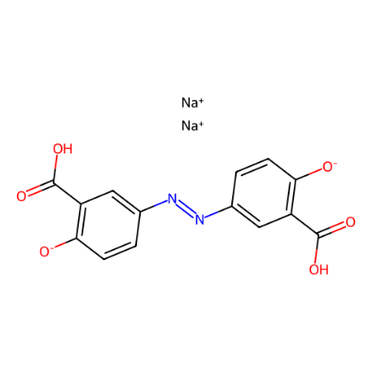 图片 奥沙拉嗪钠，Olsalazine Sodium；≥99%