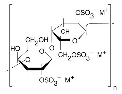 图片 λ-角叉菜胶 [λ-卡拉胶, λ-角叉胶]，λ-Carrageenan；plant mucopolysaccharide