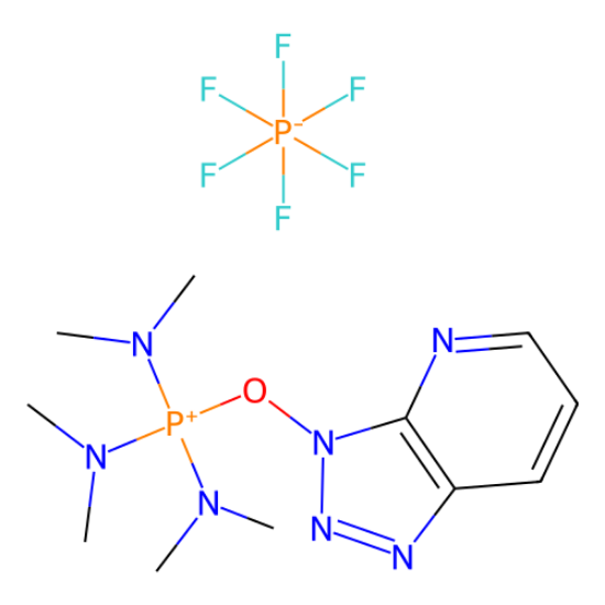 图片 (7-氮杂苯并三唑-1-基氧代)三(三甲基氨基)膦六氟磷酸盐，(7-Azabenzotriazol-1-yloxy)tris (dimethylamino)phosphonium Hexafluorophosphate [AOP]；≥99.0%