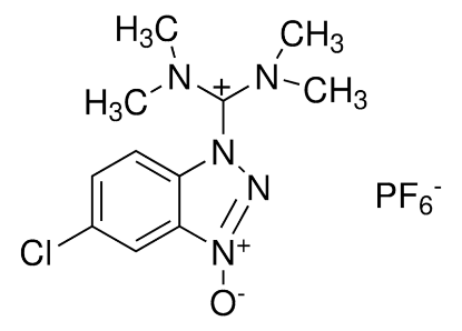 图片 O-(6-氯-1-苯并三氮唑-1-基)-N,N,N′,N′-四甲基脲六氟磷酸酯，O-(6-Chlorobenzotriazol-1-yl)-N,N,N′,N′-tetramethyluronium hexafluorophosphate [HCTU]；≥98.0% (HPLC)