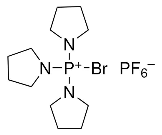 图片 三吡咯烷基溴化鏻六氟磷酸盐，Bromotripyrrolidinophosphonium hexafluorophosphate [PyBrOP]；≥95.0% (HPLC)
