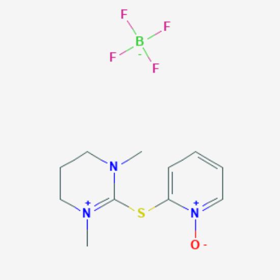 图片 S-(1-氧代-2-吡啶)巯基-1,3-二甲基丙基脲四氟硼酸盐，3,4,5,6-Tetrahydro-1,3-dimethyl-2-[(1-oxido-2-pyridinyl)thio]pyrimidinium tetrafluoroborate [TPTDP]；≥98%