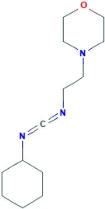 图片 1-环已基-2-吗啉乙基碳二亚胺，1-Cyclohexyl-3-(2-(4-morpholinyl)ethyl)carbodiimide [EMCC]；≥98%